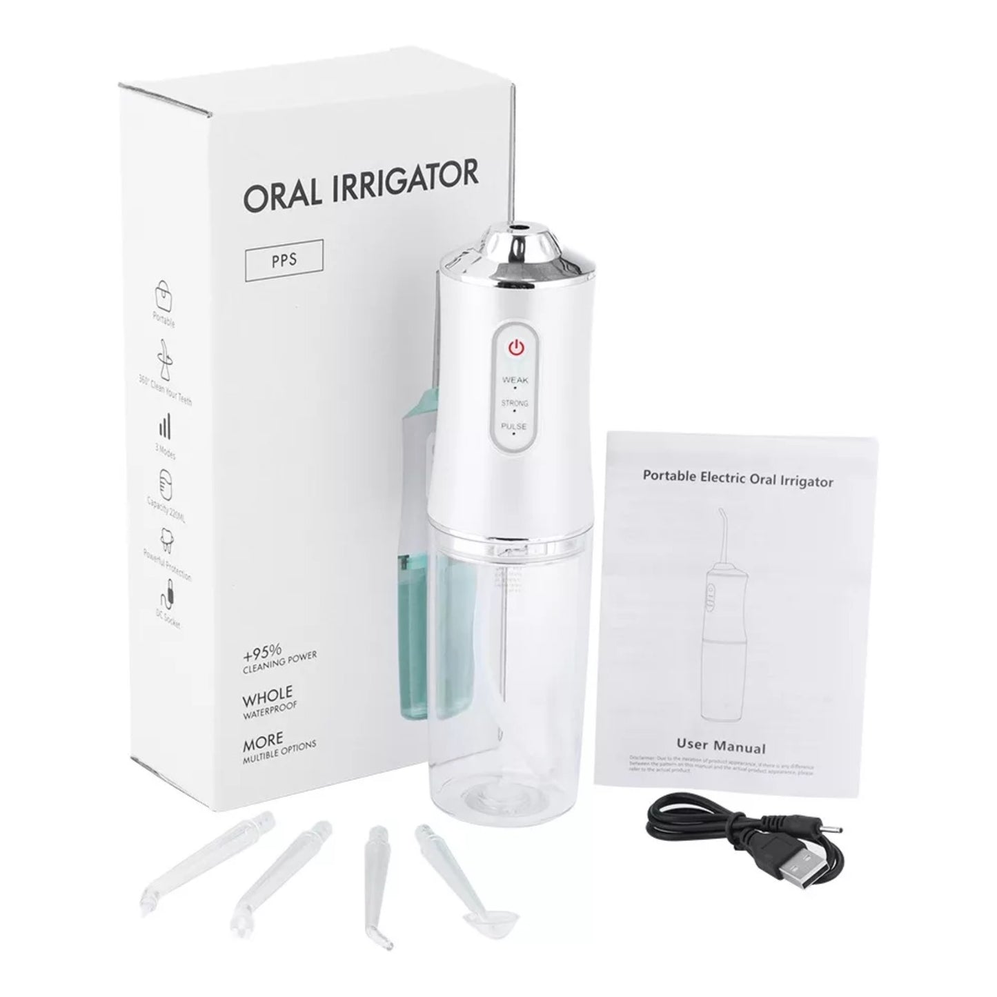 Limpiador Dental Electrico Irrigador