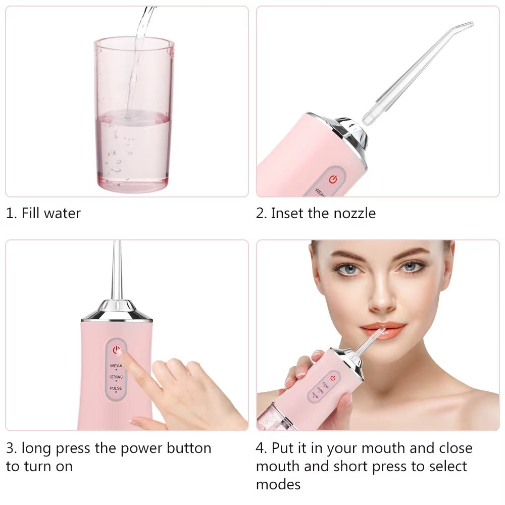 Limpiador Dental Electrico Irrigador