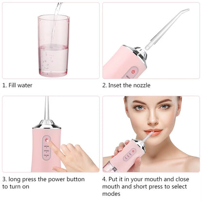 Limpiador Dental Electrico Irrigador