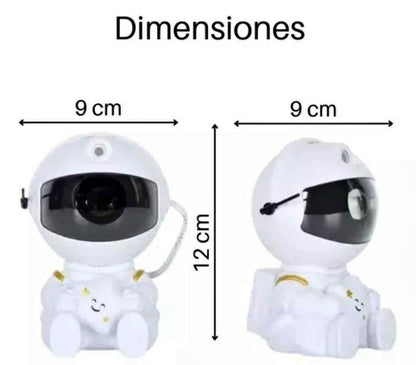 PROYECTOR DE LUZ ASTRONAUTA SENTADO